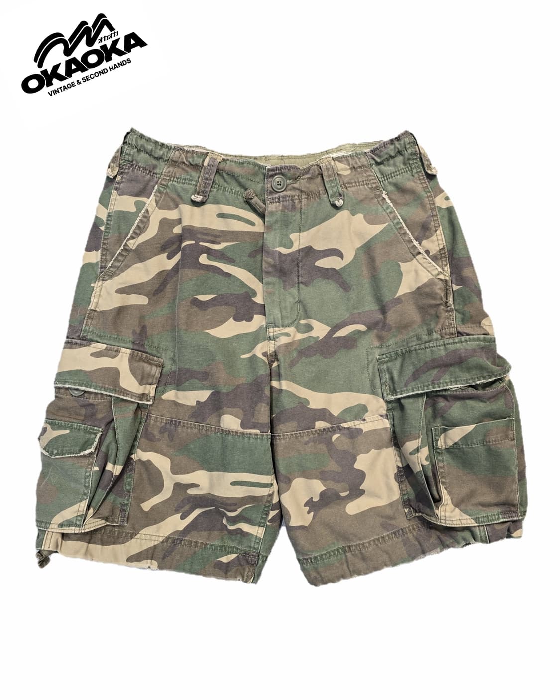 ABERCROMBIE 카모 버뮤다 팬츠 상품이미지1