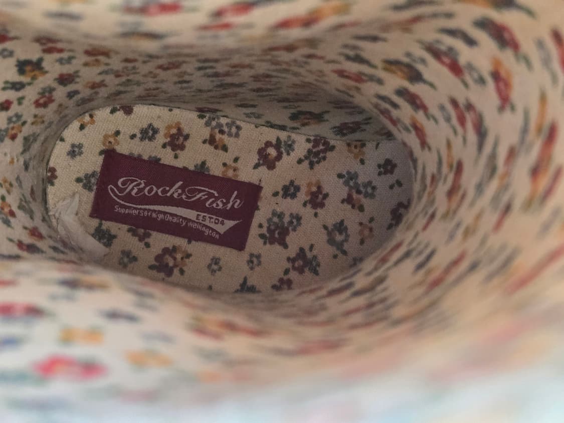 락피쉬 블랙 롱 레인부츠 상품이미지7