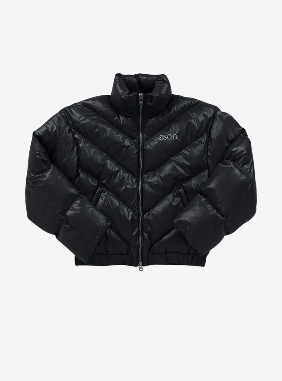 애즈온 ason betty puffer jacket / black 상품이미지1