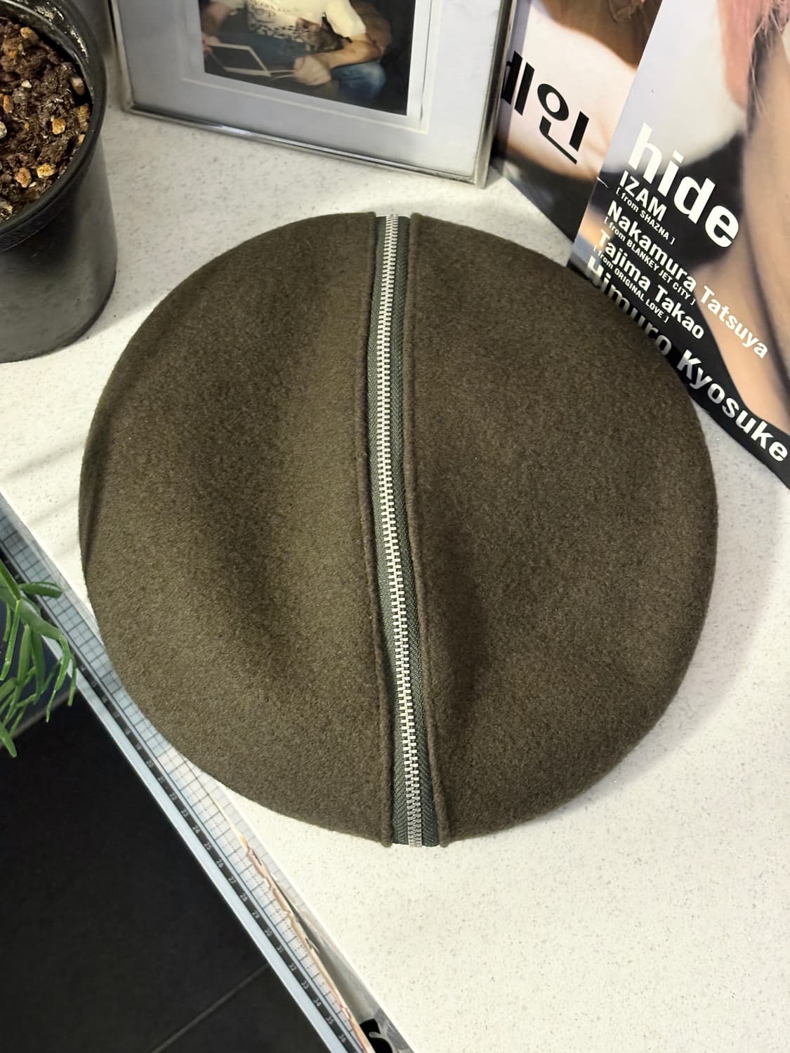 Ba-tsu 지퍼 베레모 상품이미지1