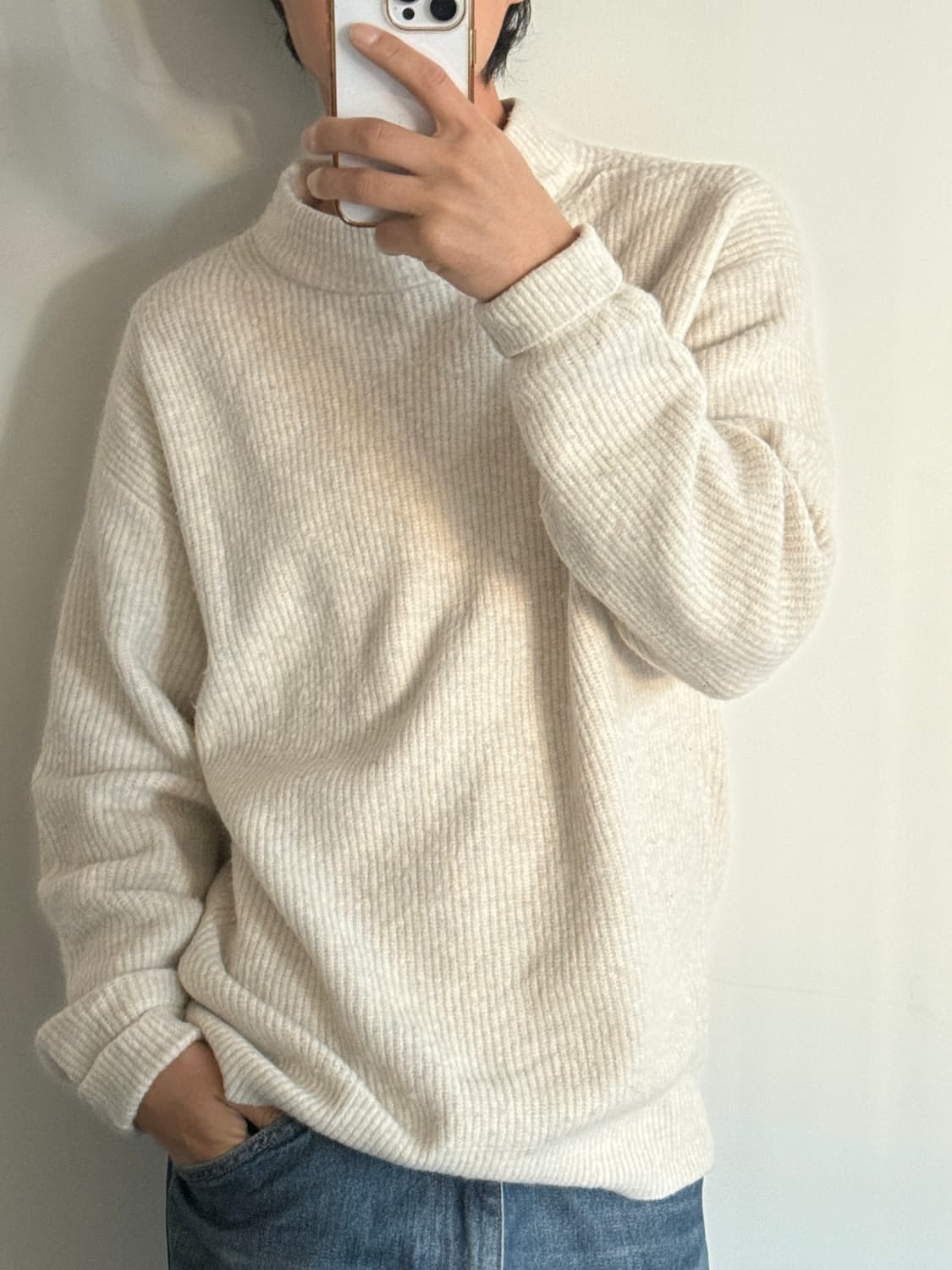 유니클로 반 목폴라 상품이미지2