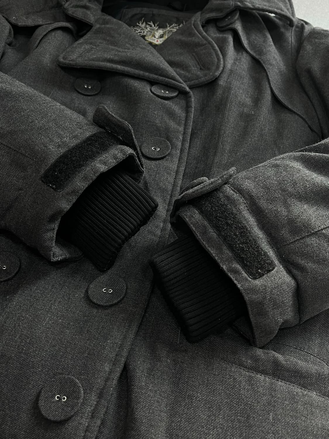 노비스 튤라 스틸그레이 다운 벨티드 패딩 xs 상품이미지10