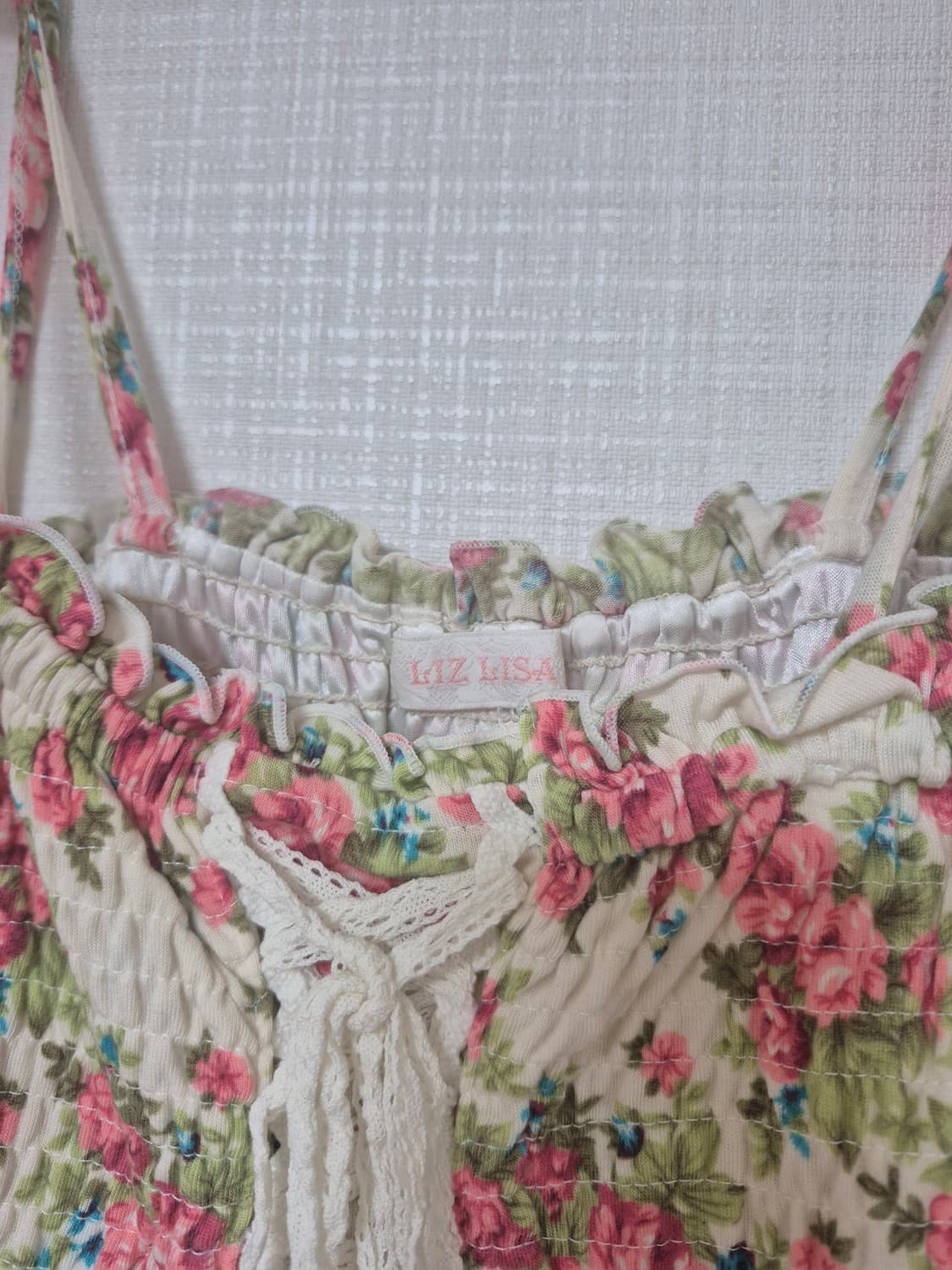 리즈리사 히메갸루 롱원피스  오프화이트  상품이미지2