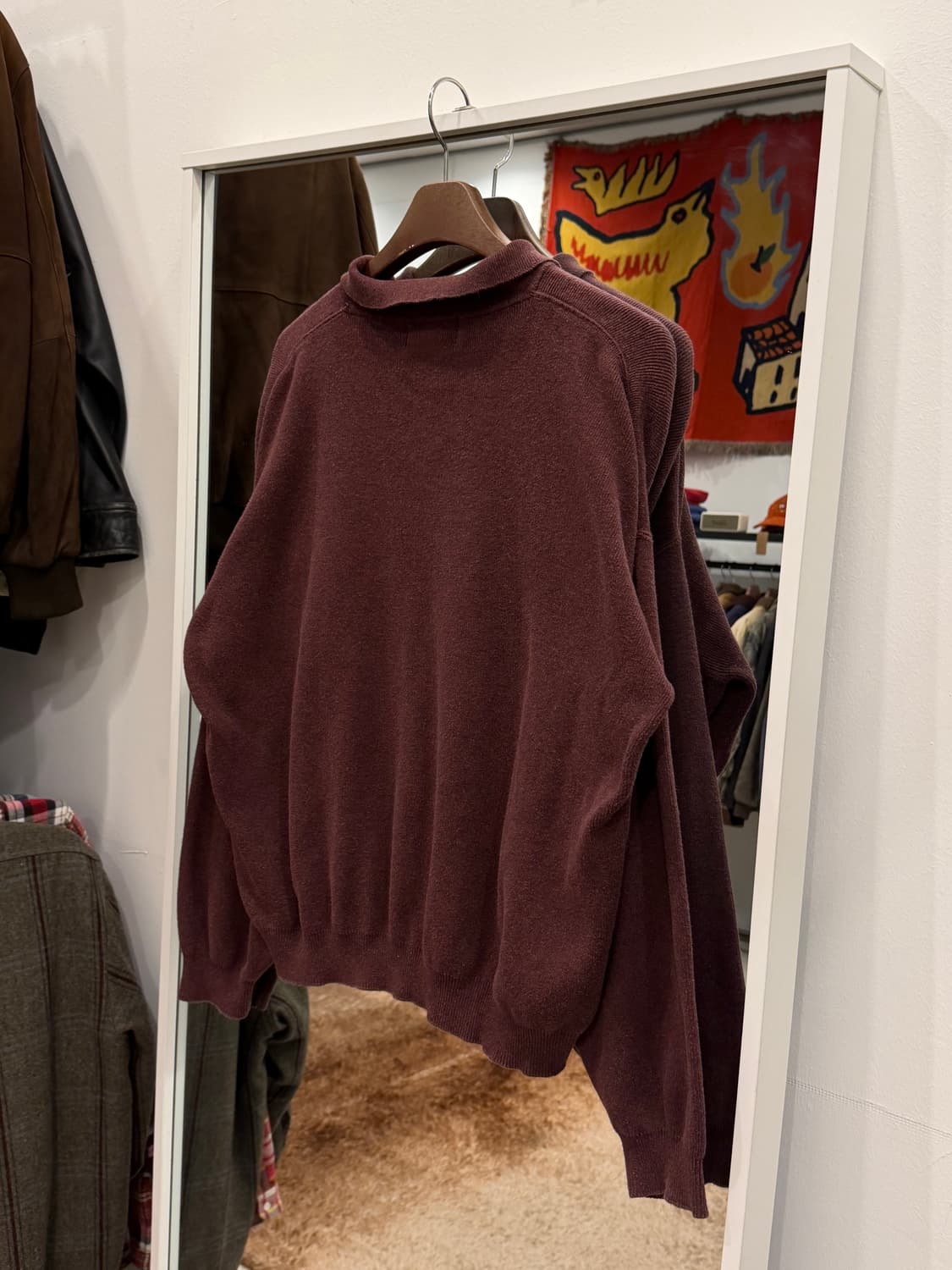 00s Eddie Bauer 에디바우어 빈티지 카라 니트 상품이미지6