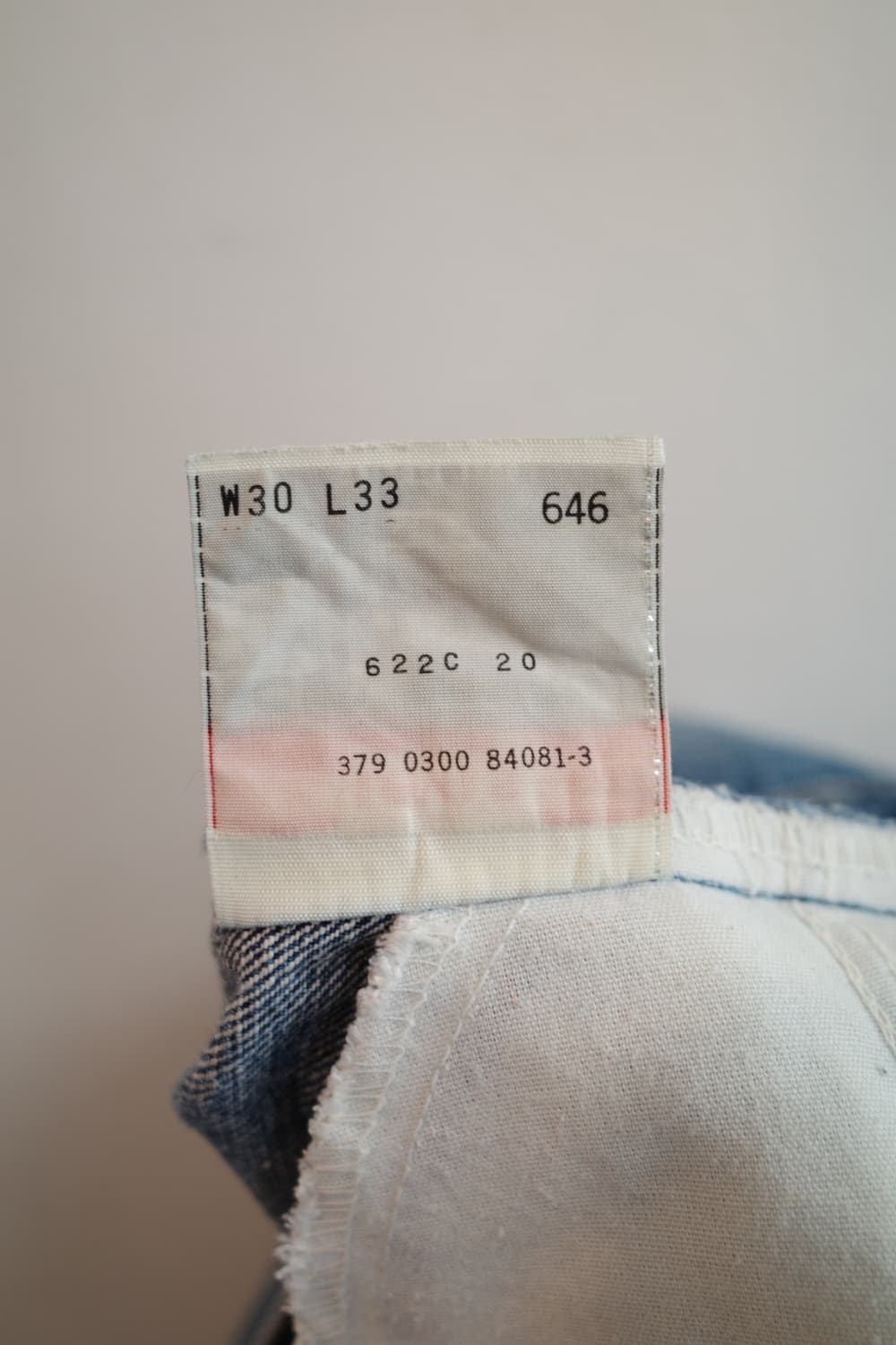 Levis 646 빈티지 오렌지탭 벨보텀 (MADE IN USA) 상품이미지6