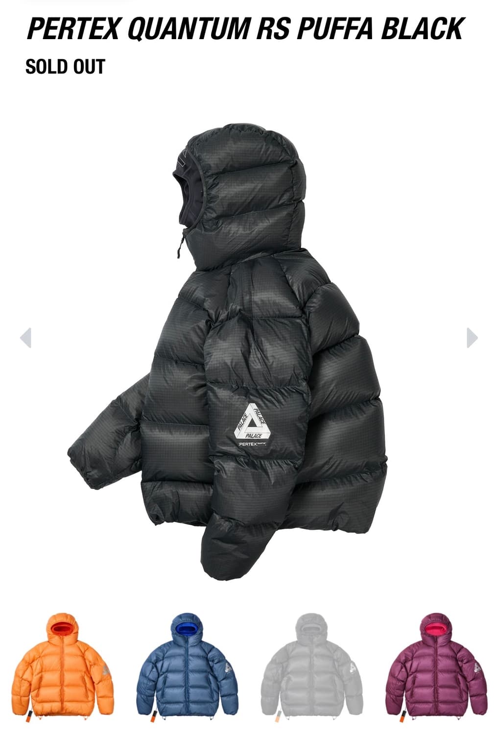 팔라스 25FW 바라클라바 푸퍼 패딩 상품이미지2