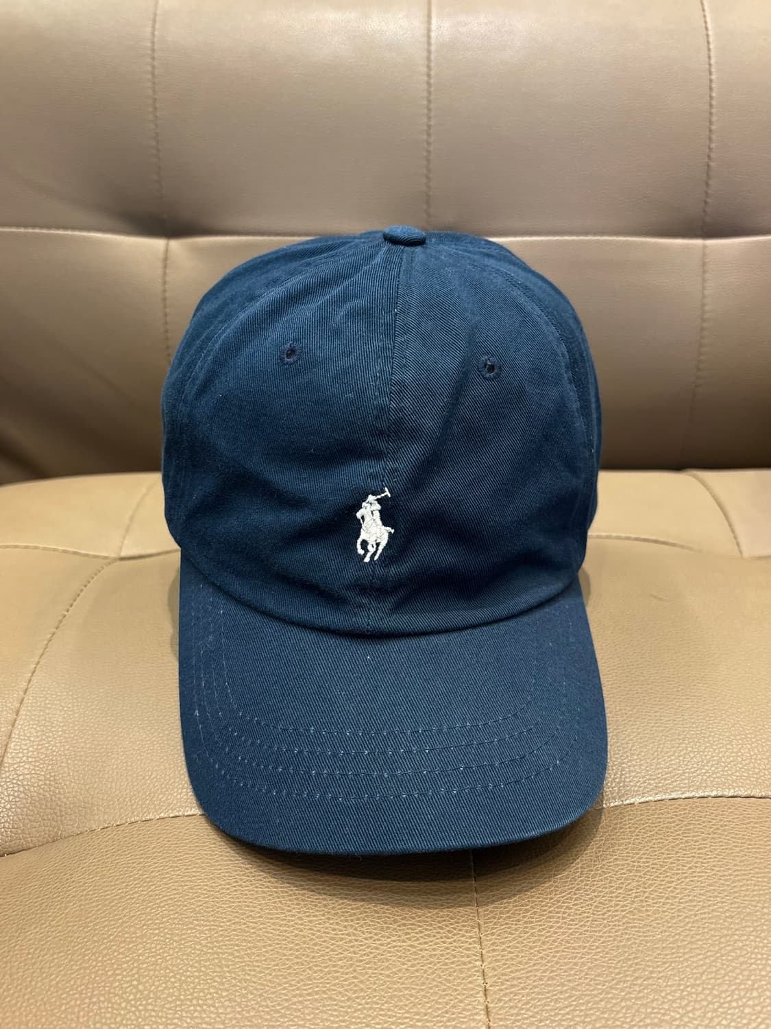 폴로 랄프로렌 레더 스트랩 볼캡 상품이미지2