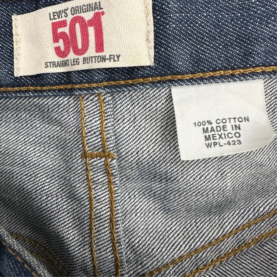 31 90's~00's 리바이스 501 남자 워싱 데님 청바지 상품이미지6
