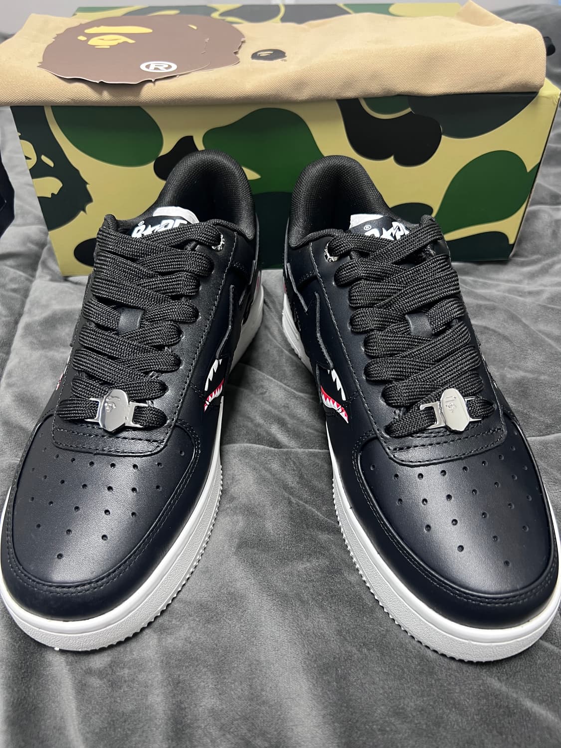Bape 스타 샤크 m2 블랙 260 상품이미지2