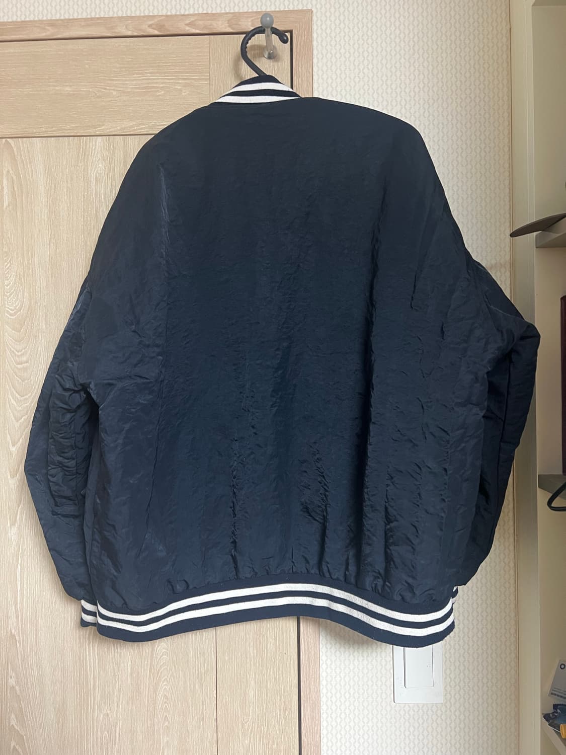 올드스쿨 뉴욕 양키스 봄버 나일론 바시티 자켓 상품이미지2