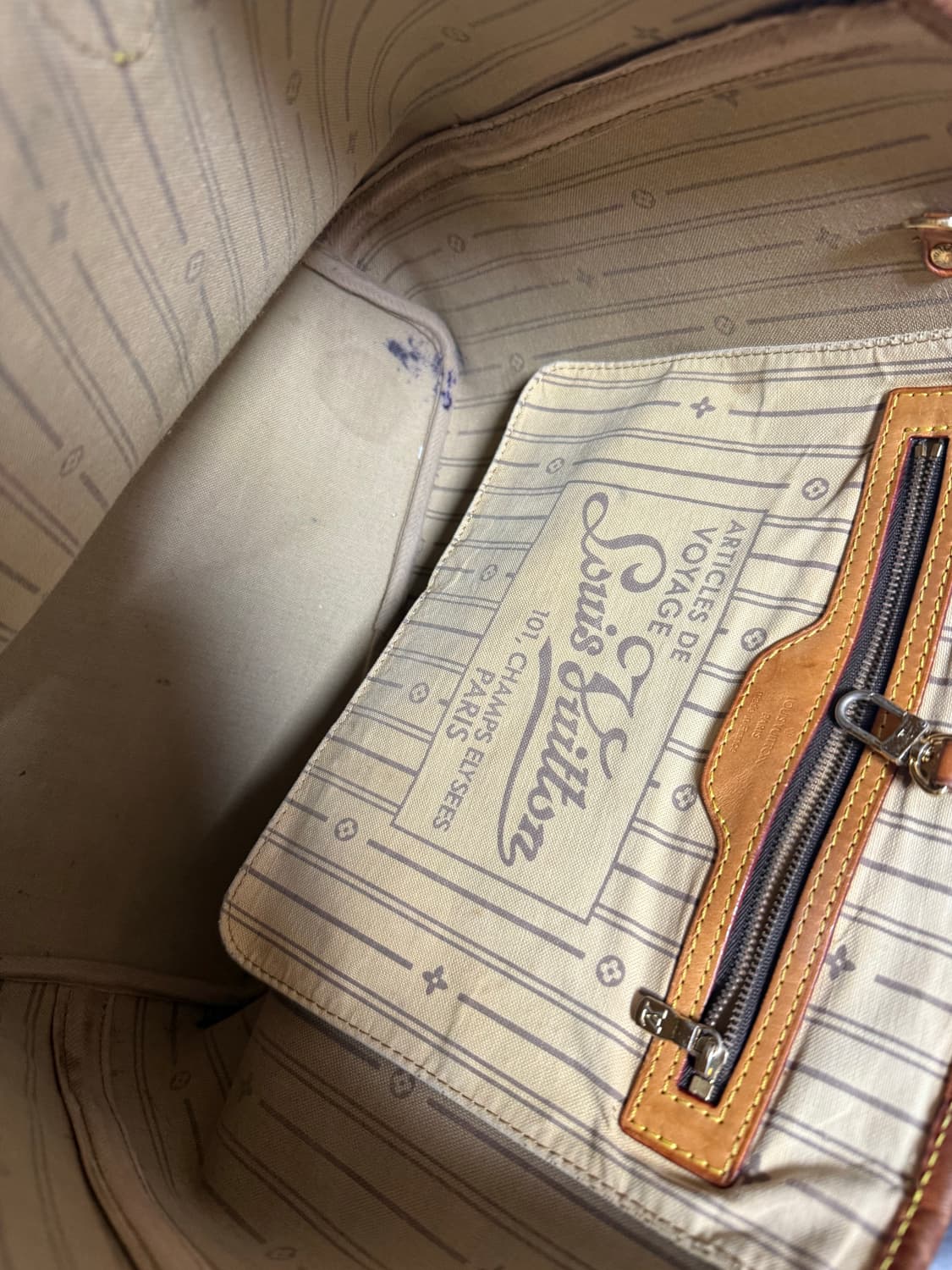 빈티지 루이비통 숄더백 상품이미지4