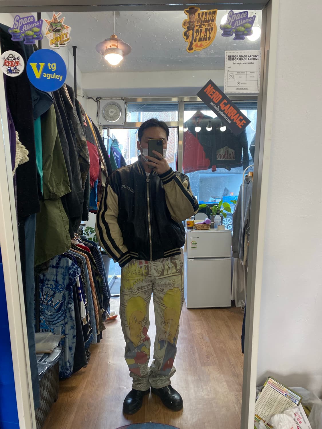 빈티지 레더바시티자켓 상품이미지6