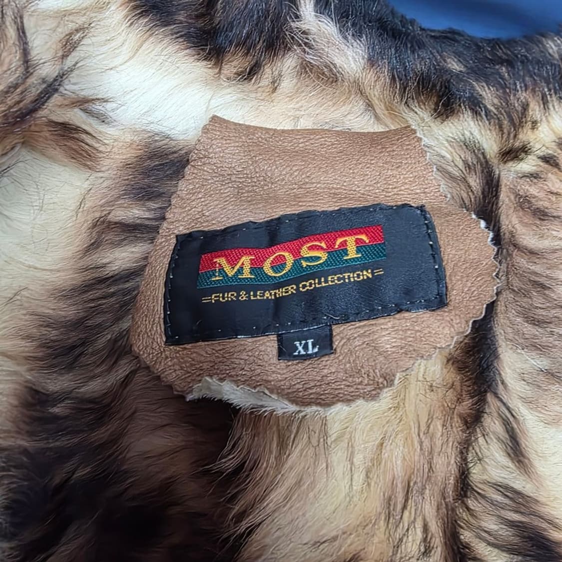 MOST 퍼카라 양모 무스탕코트 XL 상품이미지6