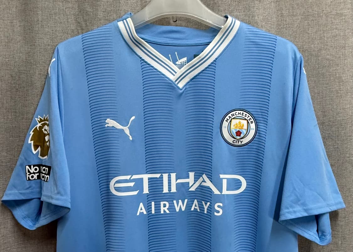 [XL] 푸마 맨시티 23-24 홈 반팔 유니폼 (No.10 그릴리쉬) 상품이미지3