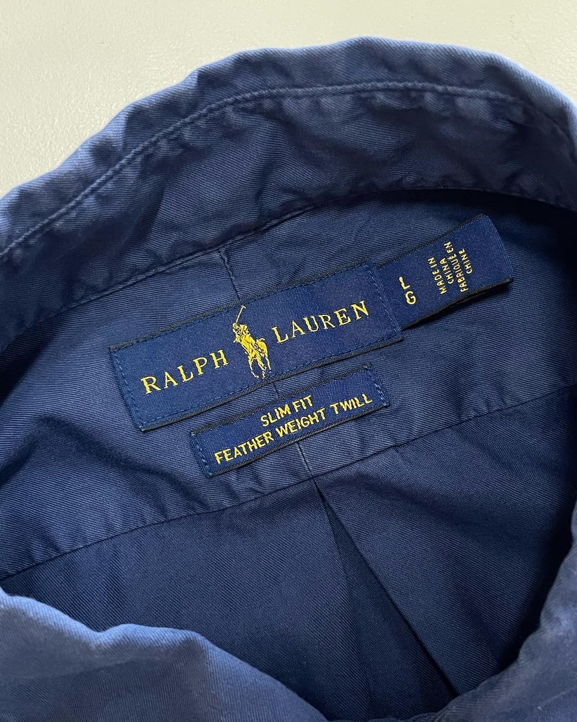 폴로 랄프로렌 솔리드 트윌 셔츠 (105) 상품이미지3