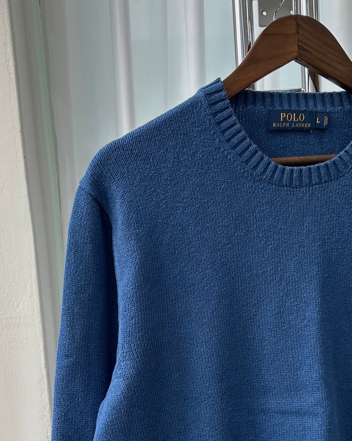 [M-L]폴로 랄프로렌 라운드넥 코튼 니트 상품이미지5