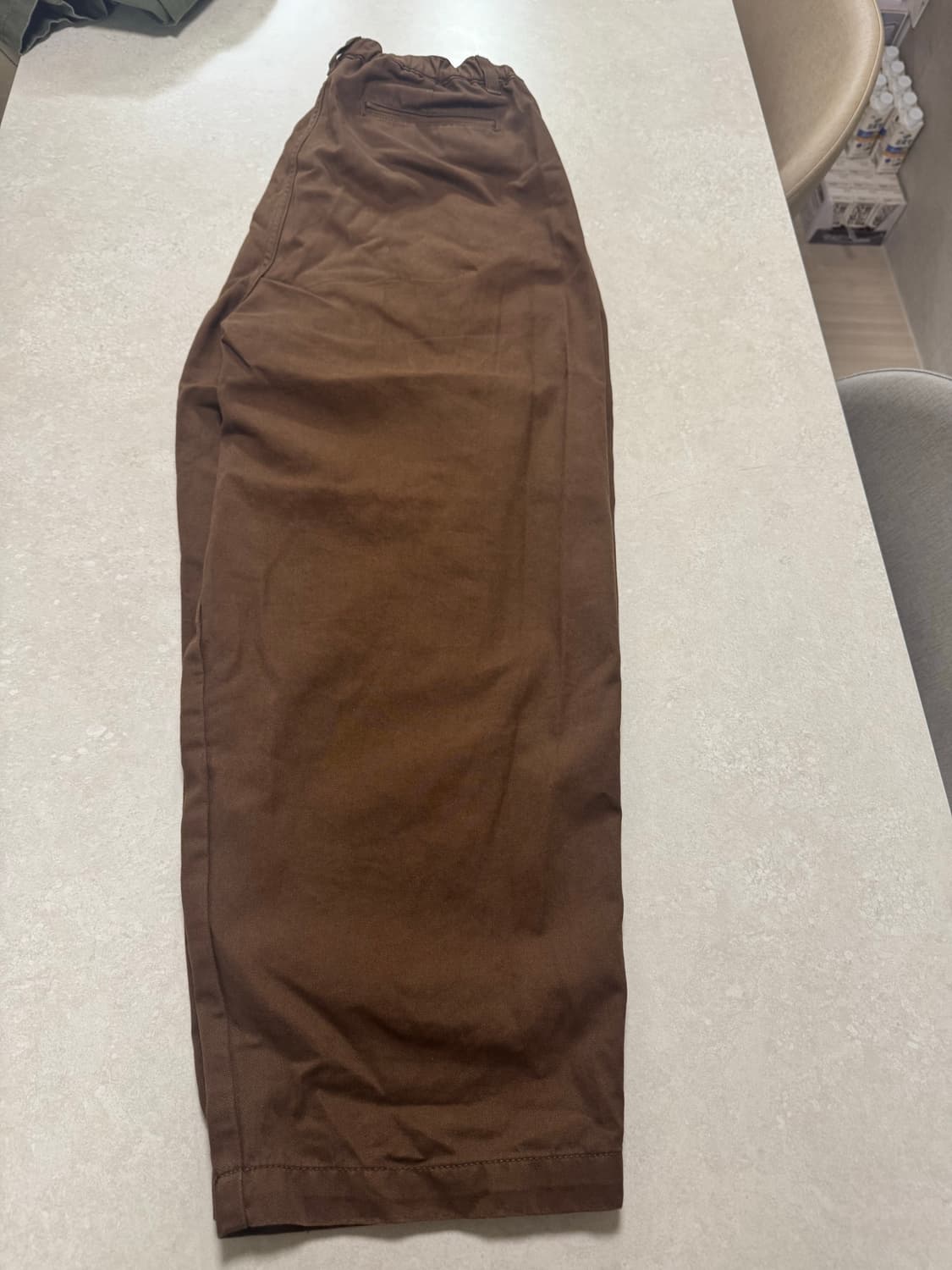 사운즈라이프 스냅밴딩 벌룬팬츠 브라운 L 상품이미지5