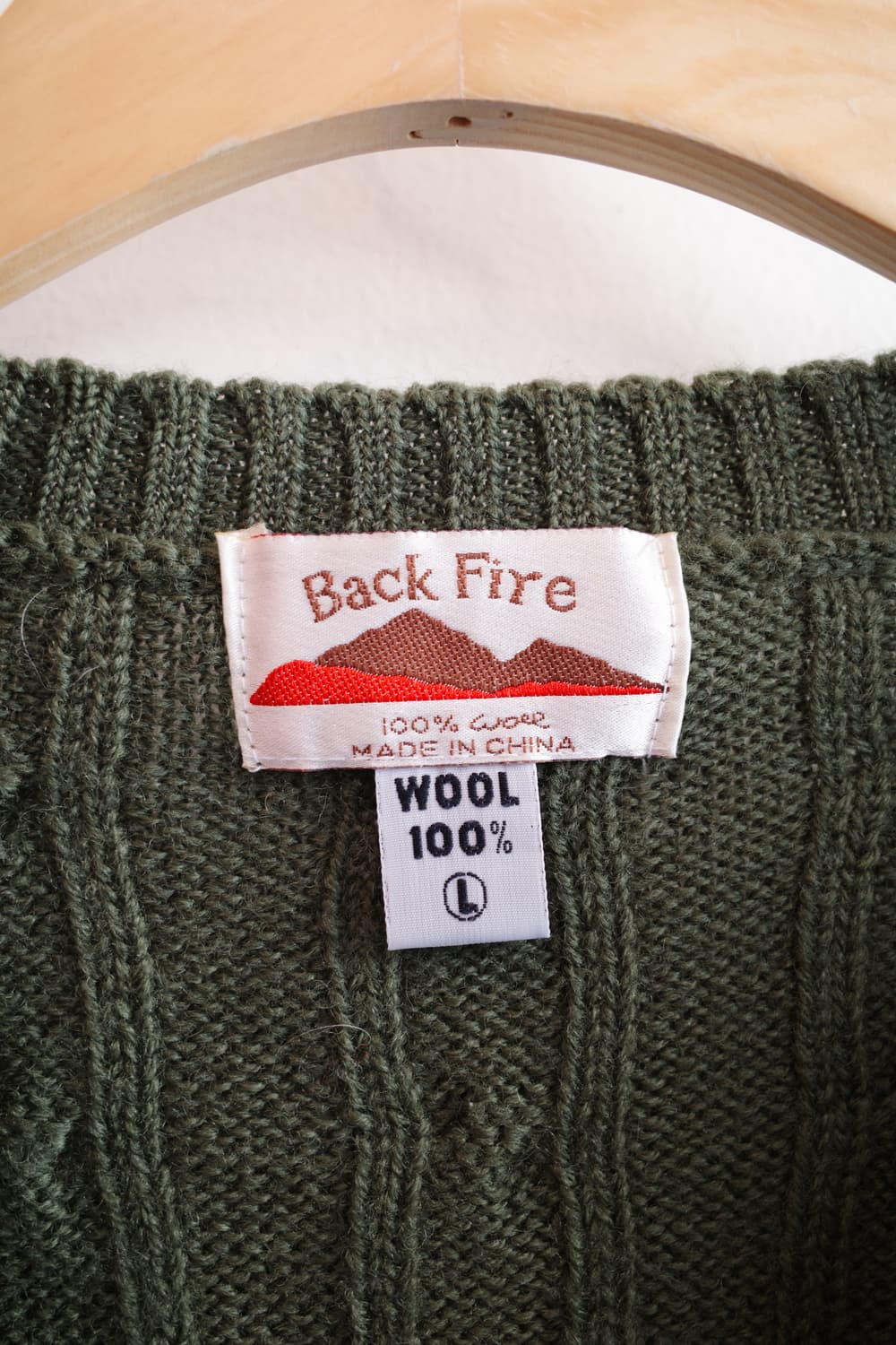 Japan brand 울 케이블 니트  상품이미지3