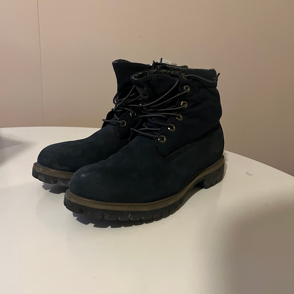 팀버랜드 롤 탑 네이비 부츠 상품이미지1