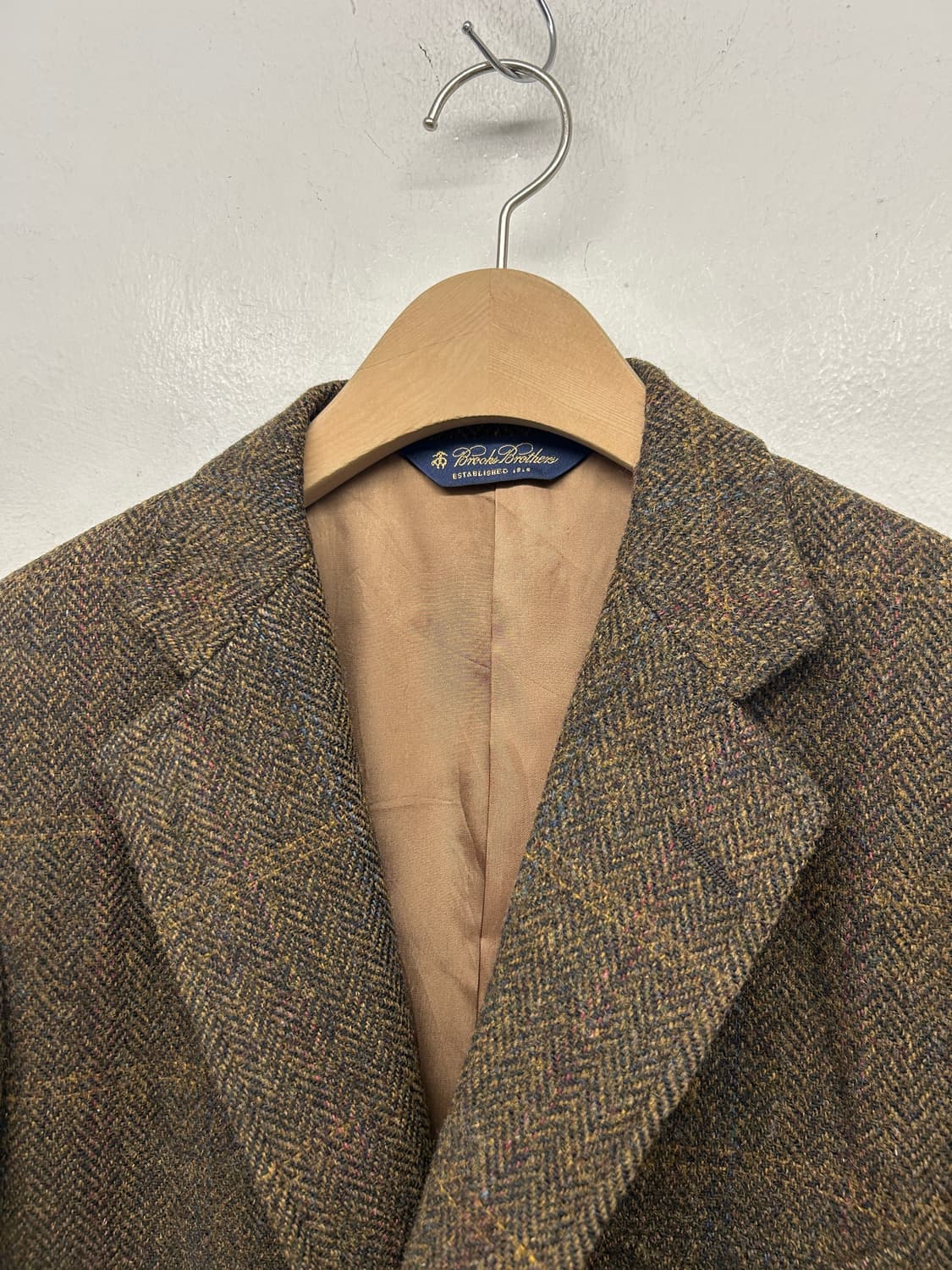 브룩스 브라더스 헤리스트위드 울 자켓 상품이미지2
