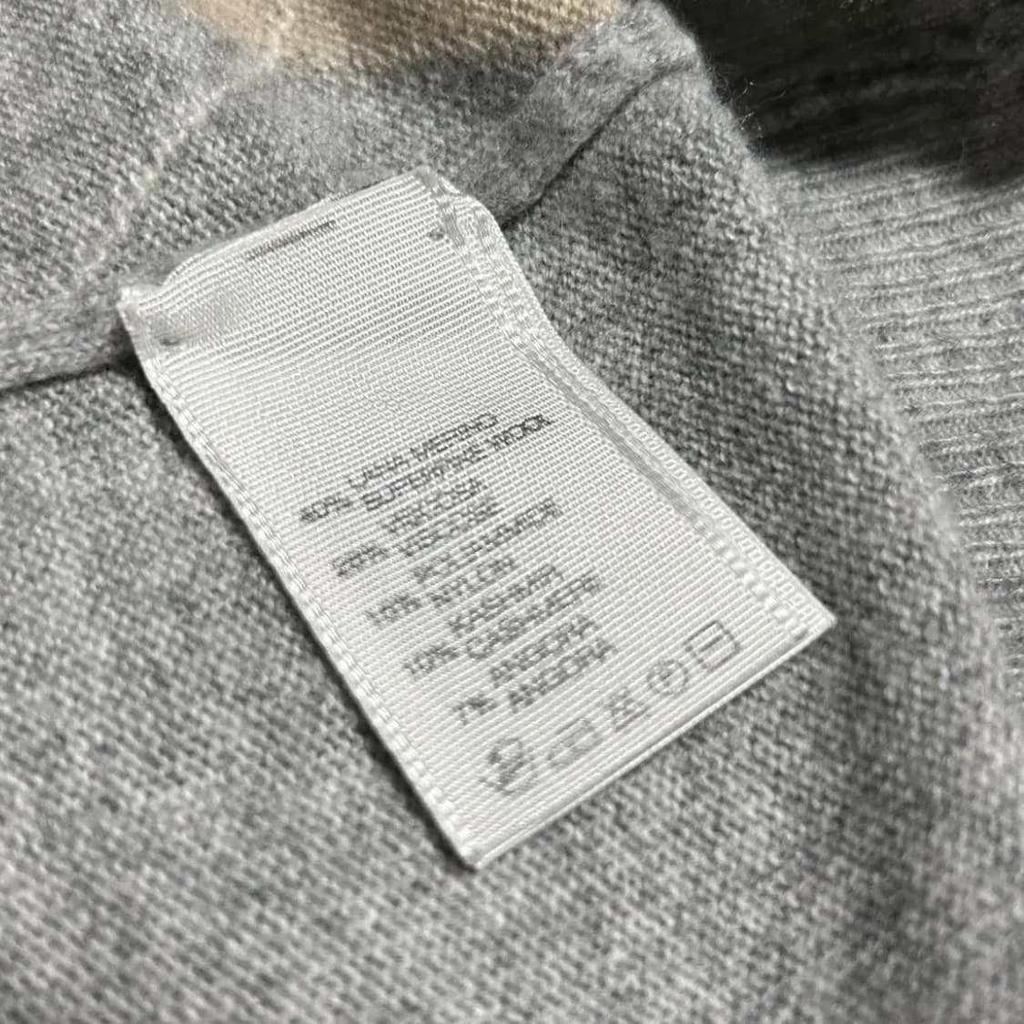 [M] Fred perry 프레드페리 캐시미어 블렌드 U넥 니트 상품이미지6
