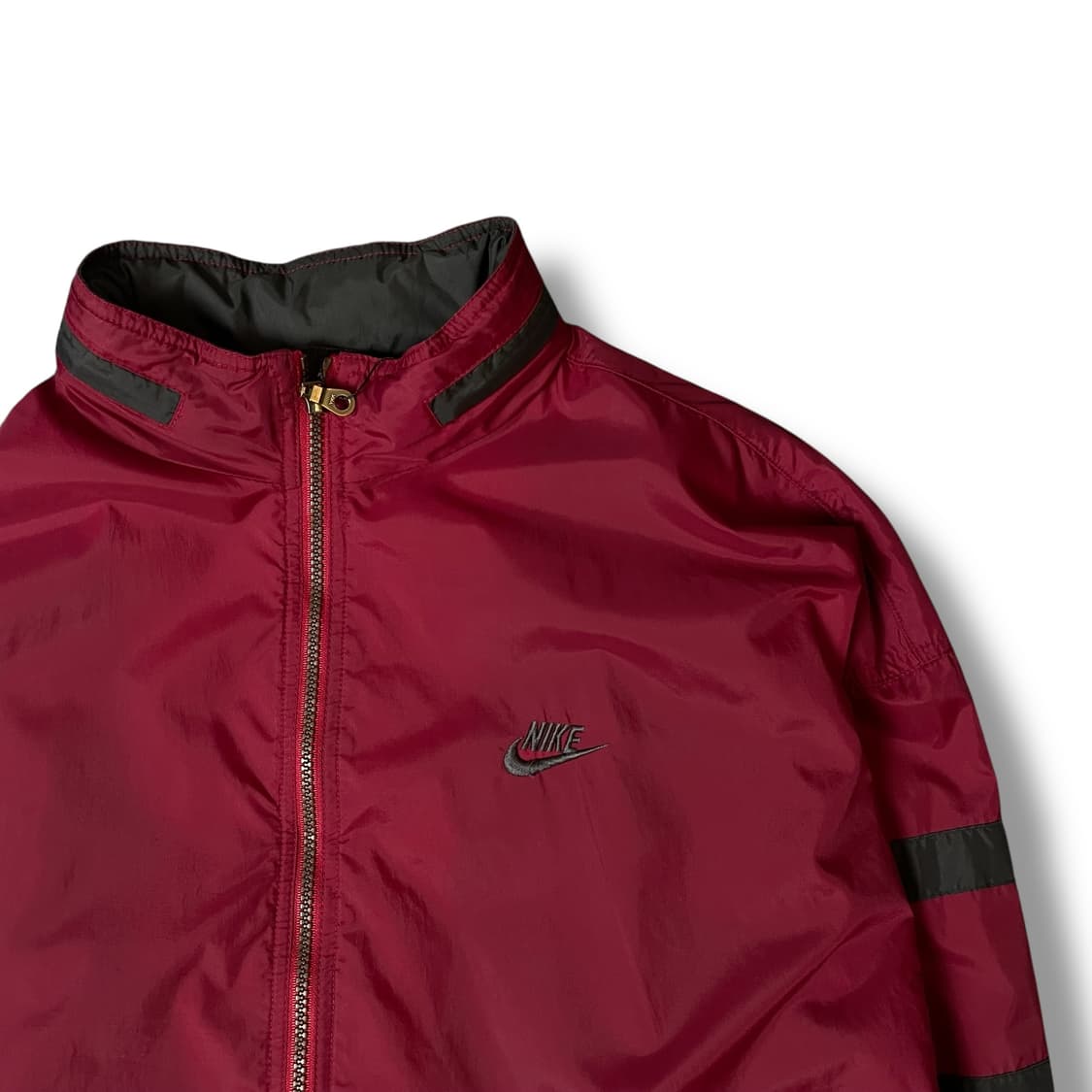 나이키 그레이 로고 90s 나일론 윈드바람막이 S 상품이미지3