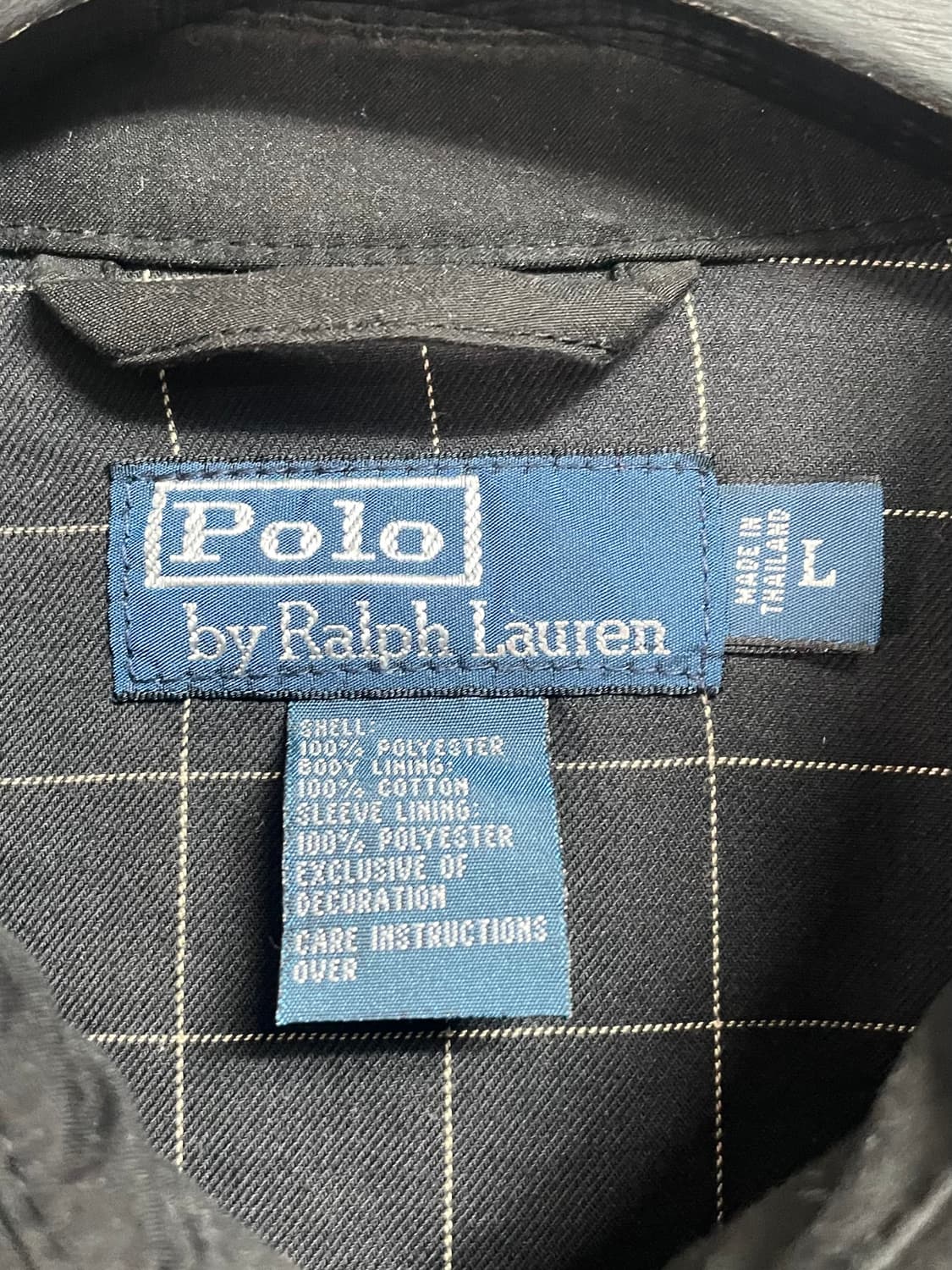 폴로 랄프로렌 블랙 바이스윙 자켓 (on.545) 상품이미지6