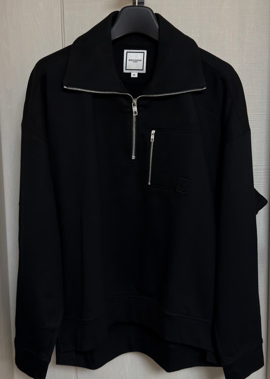 우영미 하프집업 맨투맨 (택⭕️) 상품이미지2