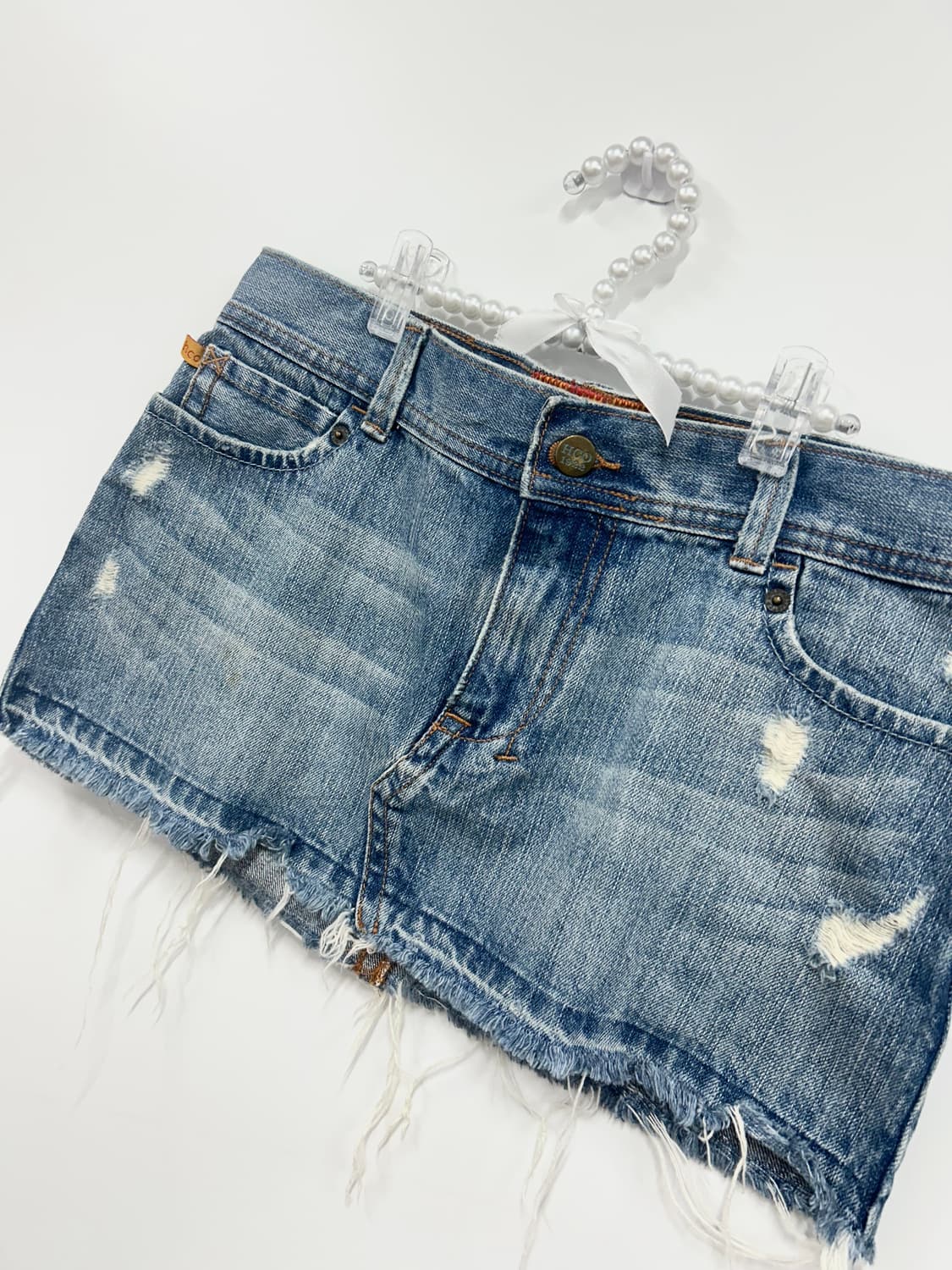 [HOLLISTER] 홀리스터 y2k 데님 미니 스커트 상품이미지6