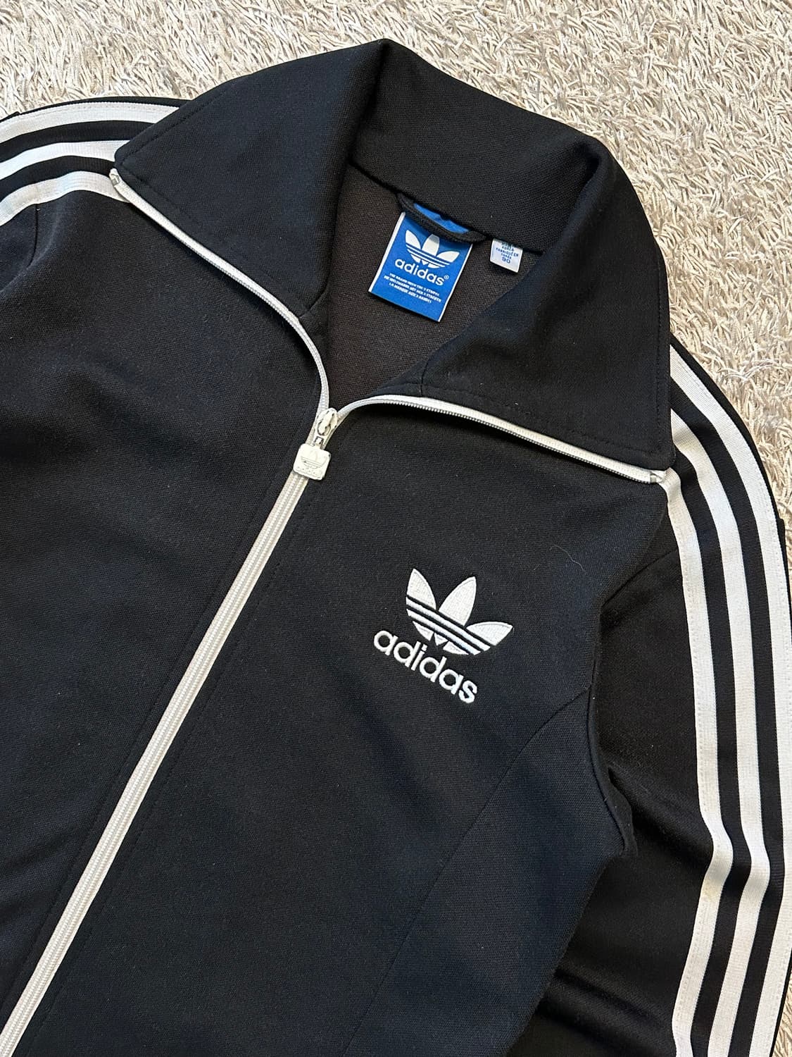 아디다스 ADIDAS 유로파 트랙탑 져지 블랙 상품이미지2