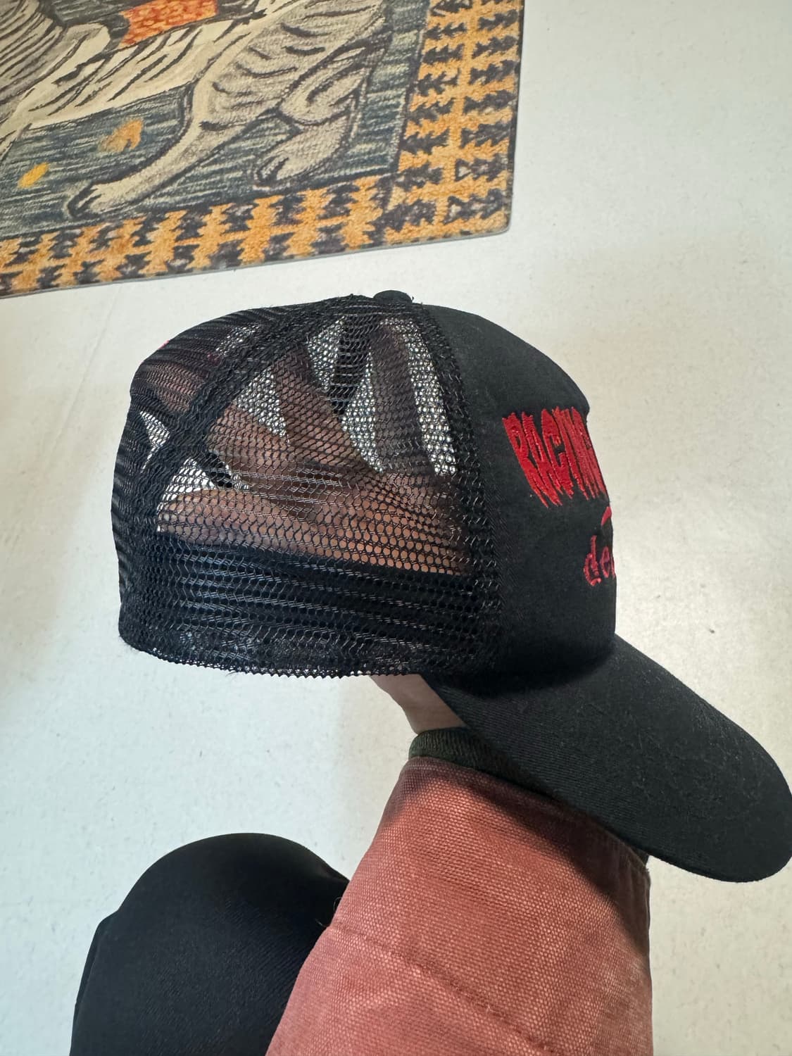 JRA x 나이토 테츠야 1000개한정 매쉬 트러커캡 모자 스냅백 상품이미지2