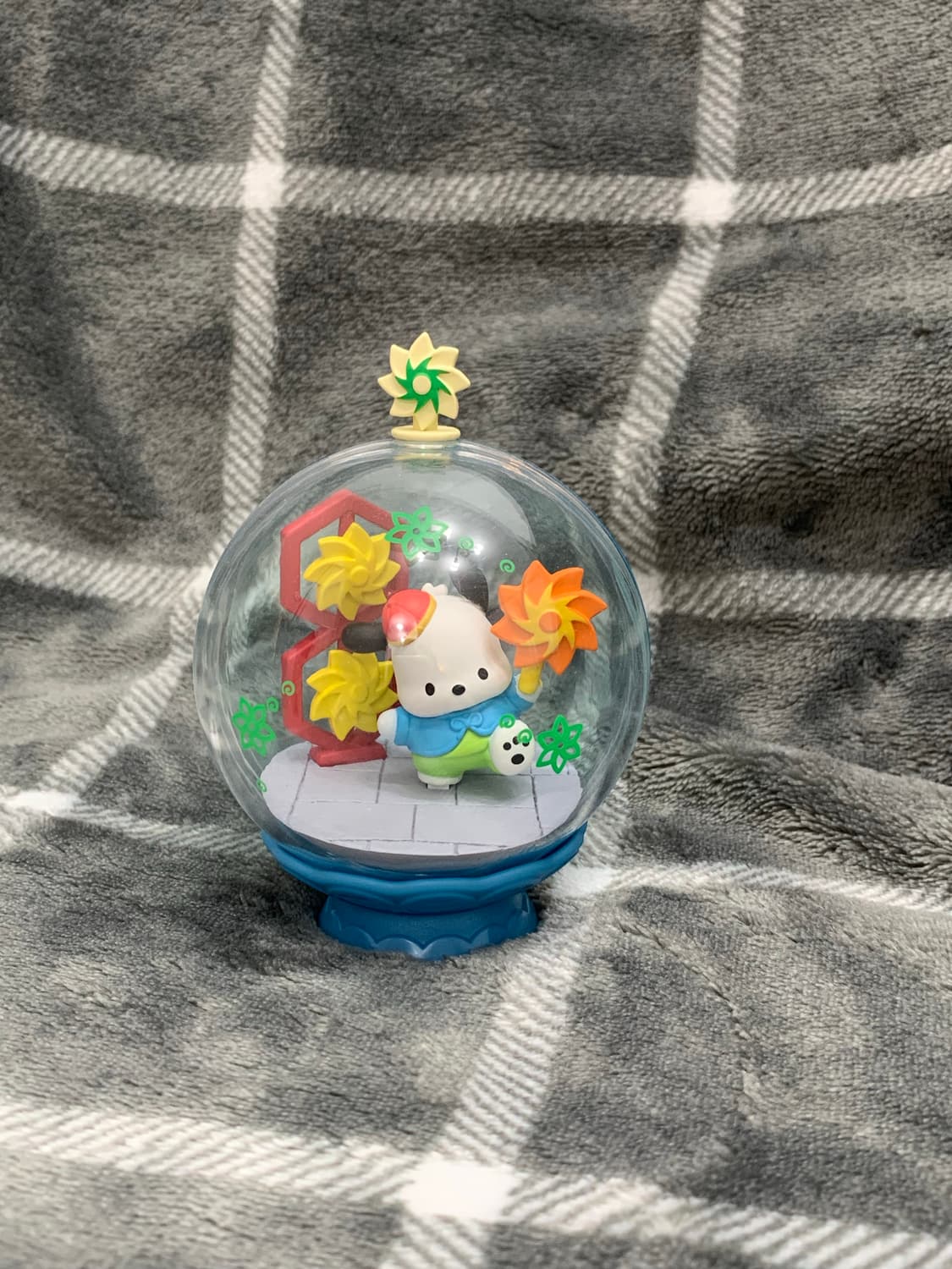 산리오 포차코 바람개비 피규어 상품이미지1