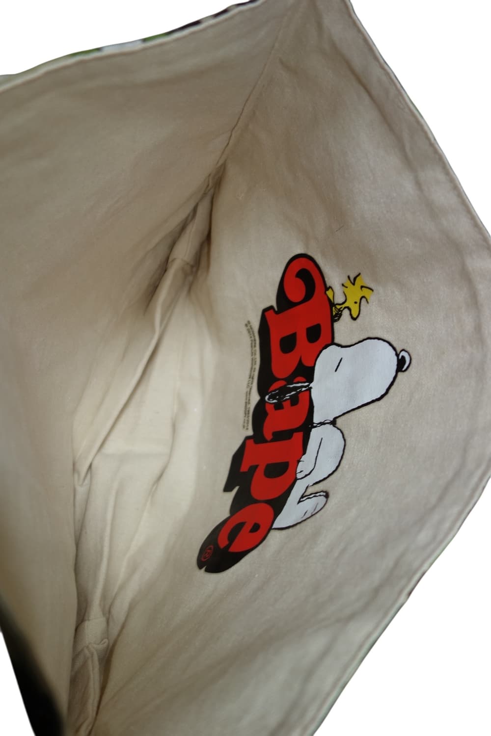 베이프X스누피 리버시블 토트백 상품이미지4