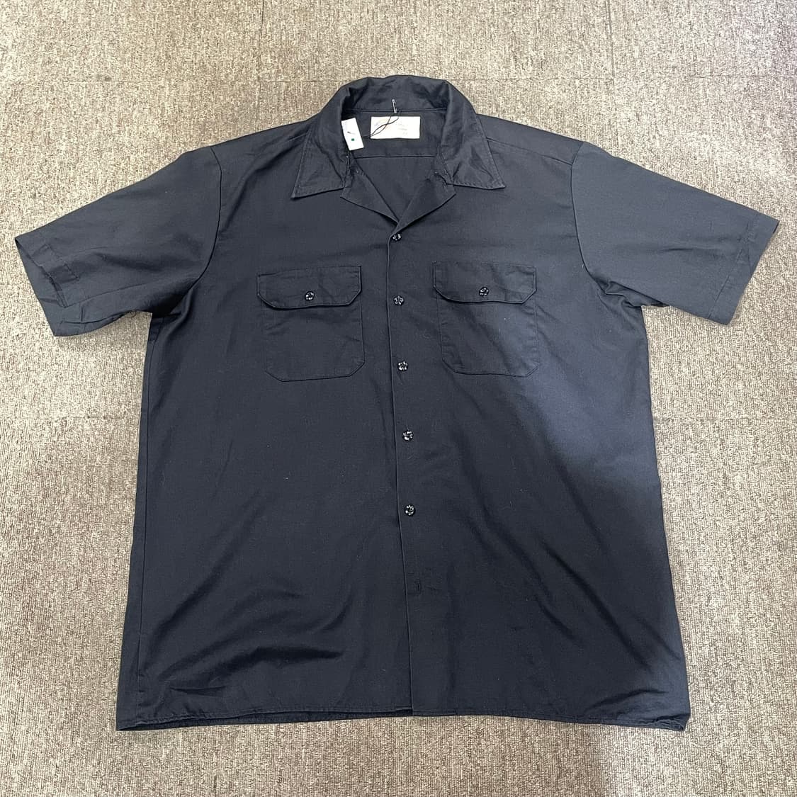 (XL) Dickies 디키즈 반팔 워크 셔츠 블랙 상품이미지3