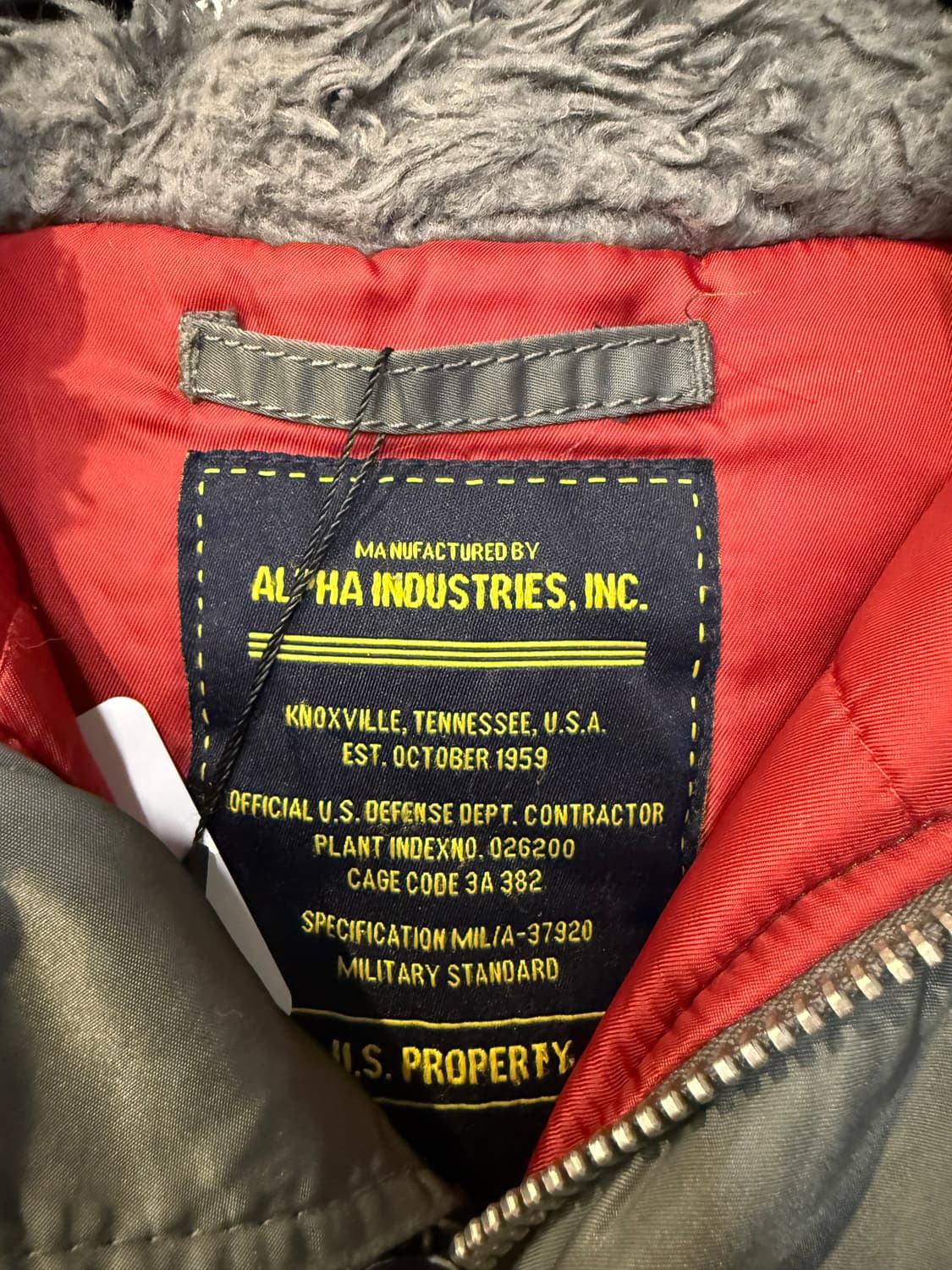 알파인더스트리 카키 퍼패딩 상품이미지3