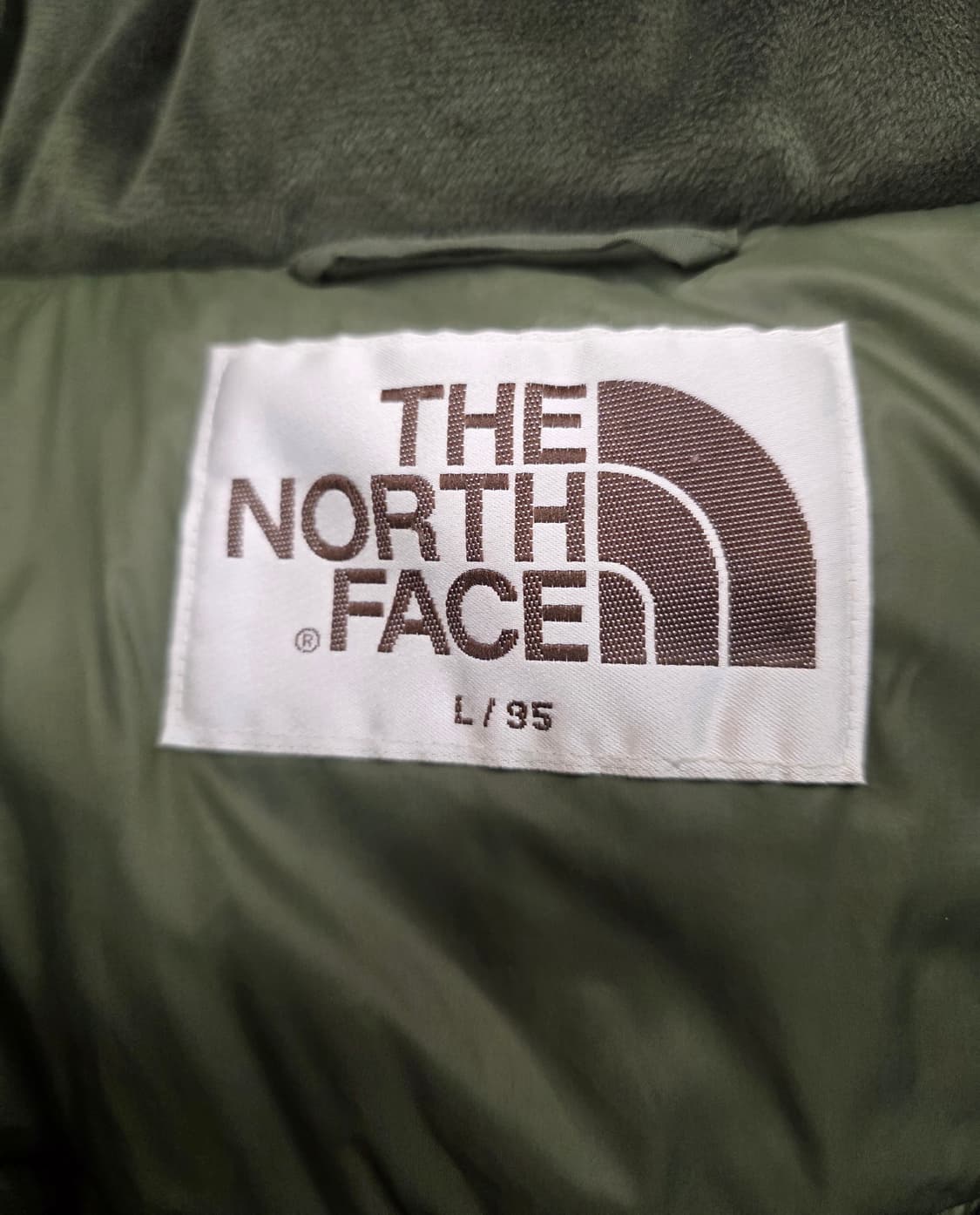 노스페이스 여성 화이트라벨 네일튼 구스다운 롱패딩.   싸이즈  95 L 상품이미지4