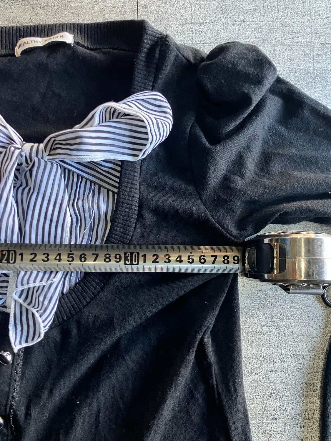 일본빈티지 Healthy 핀터깔y2k 달천깔 히메갸루 공주풍 블라우스 상품이미지3