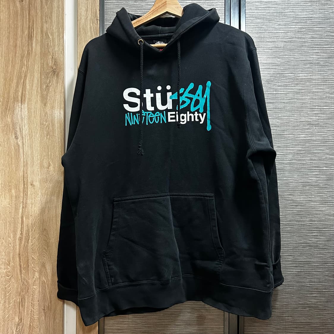 스투시 NINETEEN Eighty 후드티 L 상품이미지1