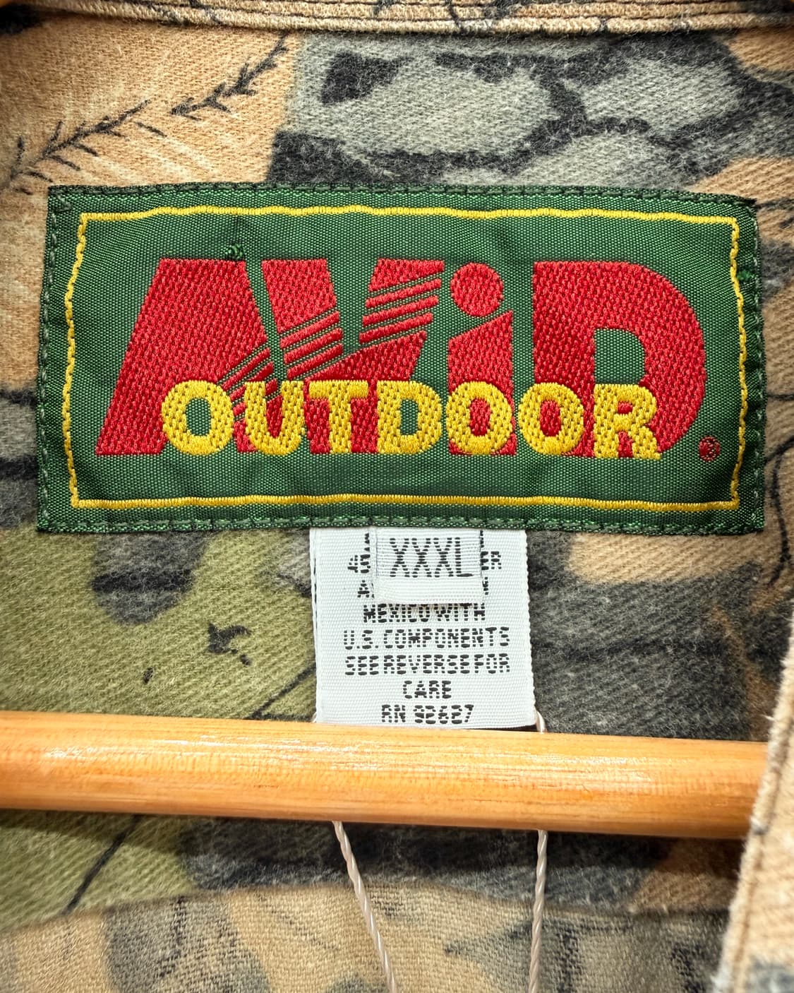 아비드 아웃도어 Avid Outdoor 00s 헤링본 울 셔츠 상품이미지7