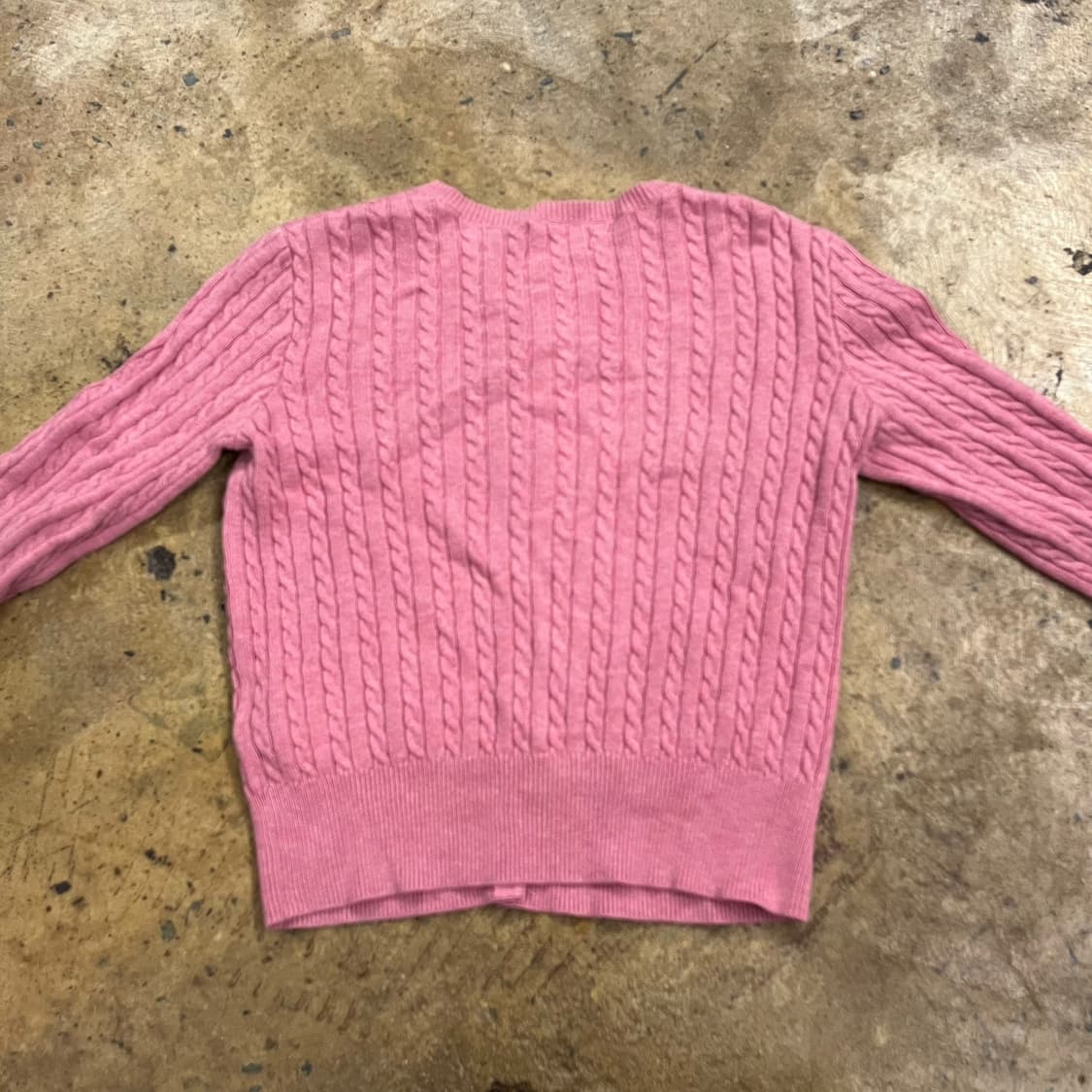 폴로 랄프로렌 핑크 니트 가디건  상품이미지2