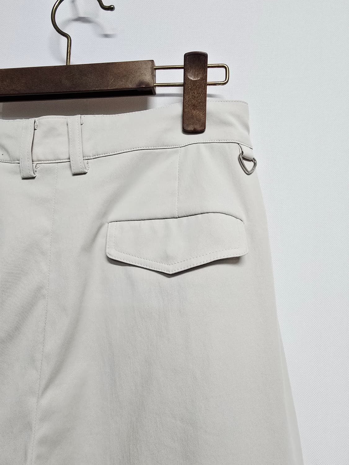 말본 아이보리 카고 조거팬츠 여성 바지 상품이미지5