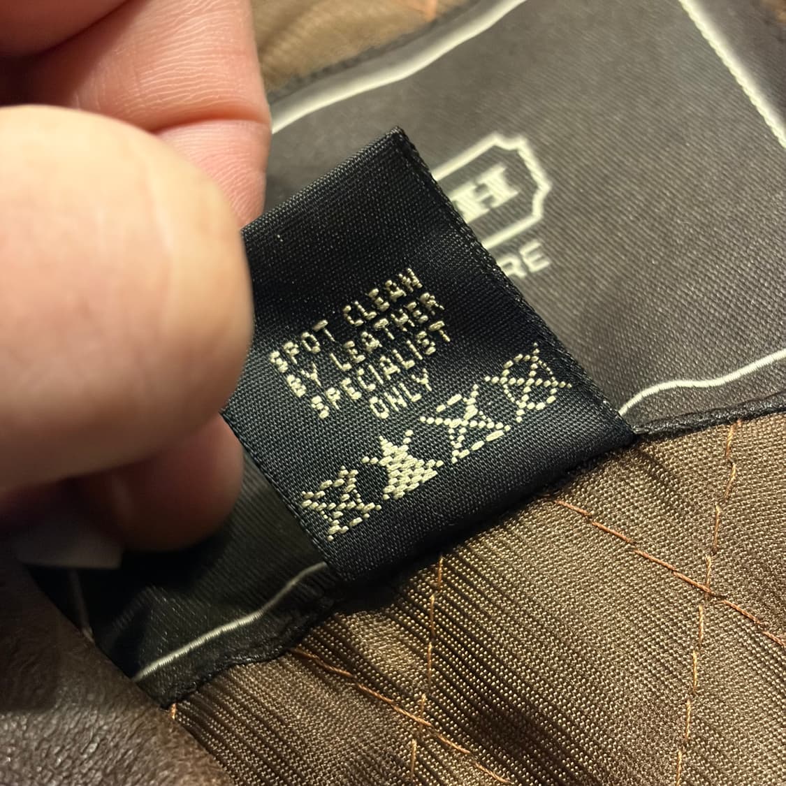 [L] 코치 빈티지 가죽 레더 자켓 브라운 C786 상품이미지6