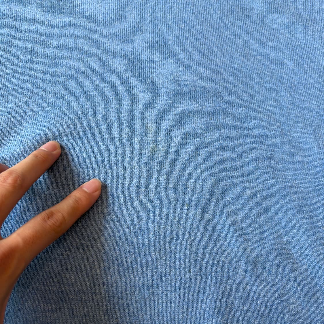 L.L.bean 정품 엘엘빈 블루 코튼 니트 상품이미지6
