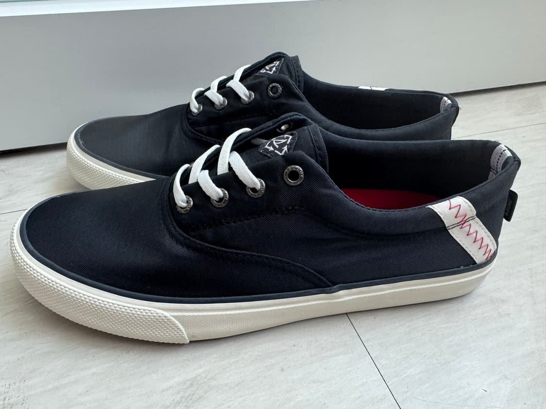 [새상품]스페리(Sperry) 클래식 캔버스 스니커즈 블랙 280mm 상품이미지1