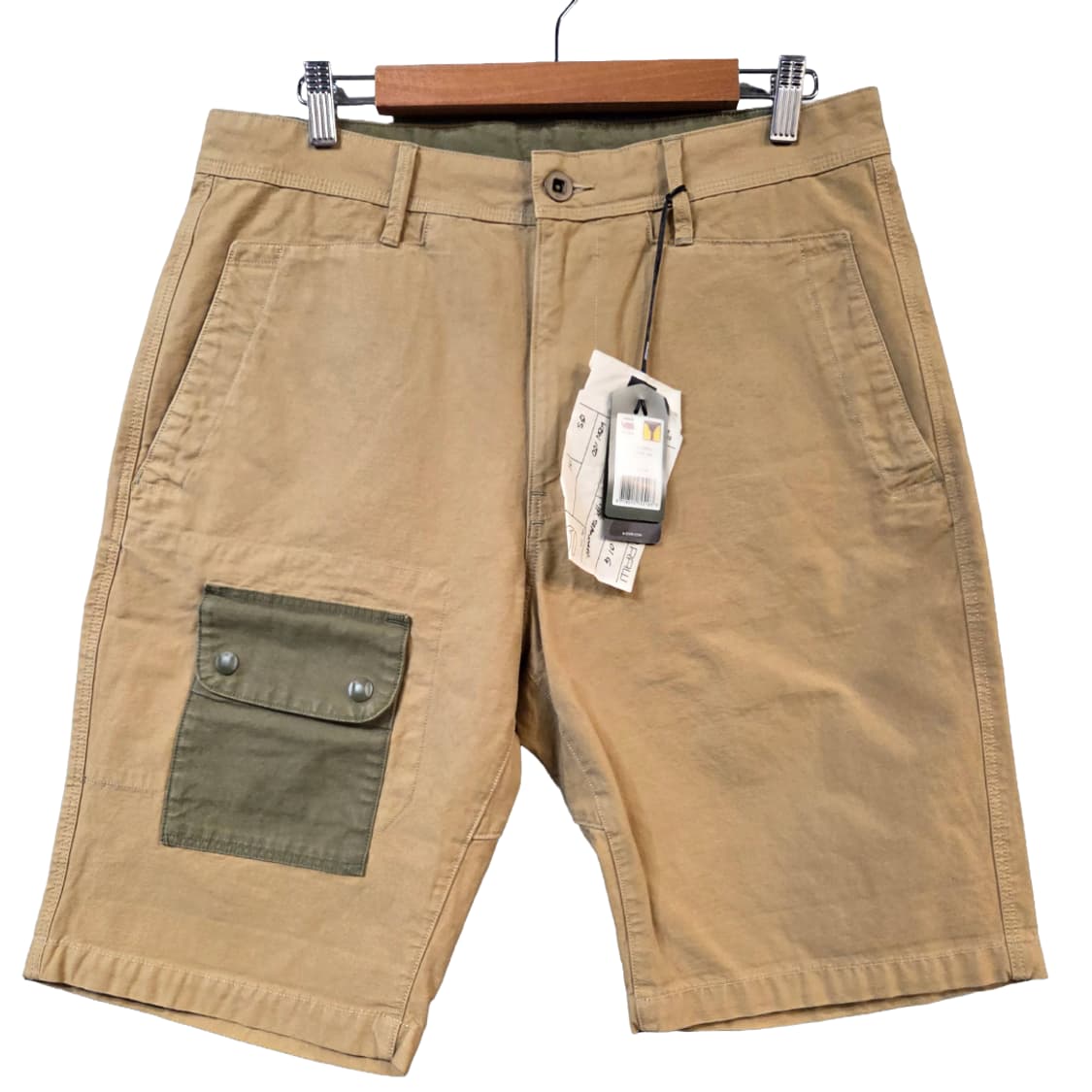 G-STAR로우 카키 포켓 반바지(33) 상품이미지1