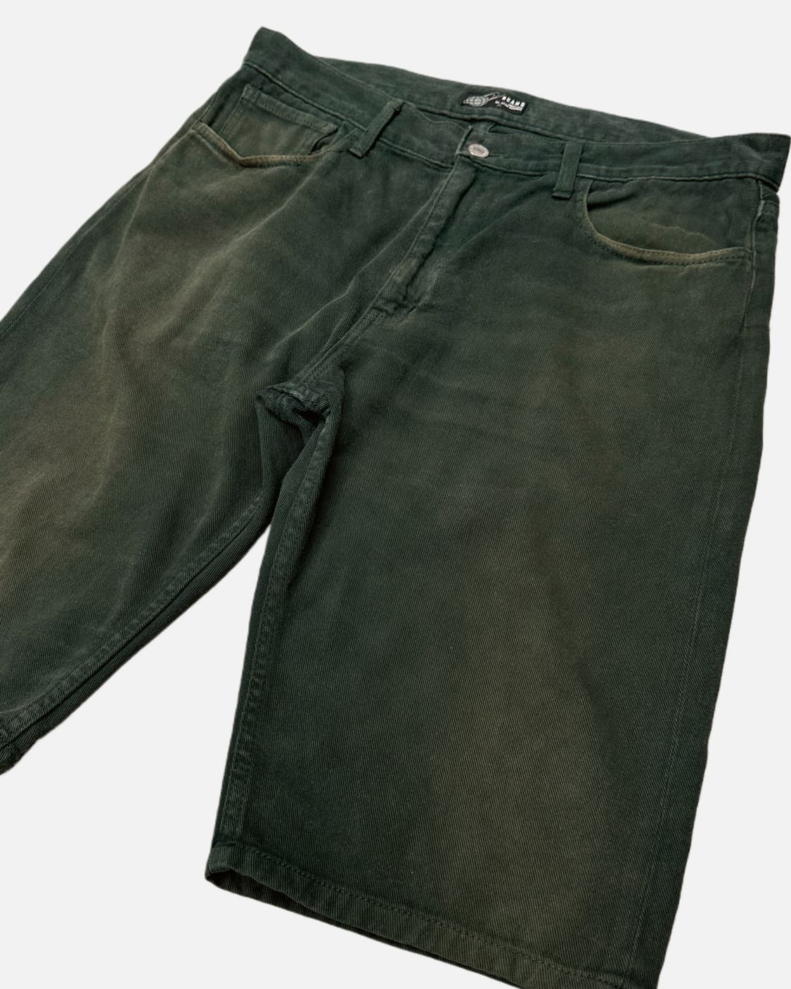 fade vintage green shorts 상품이미지3