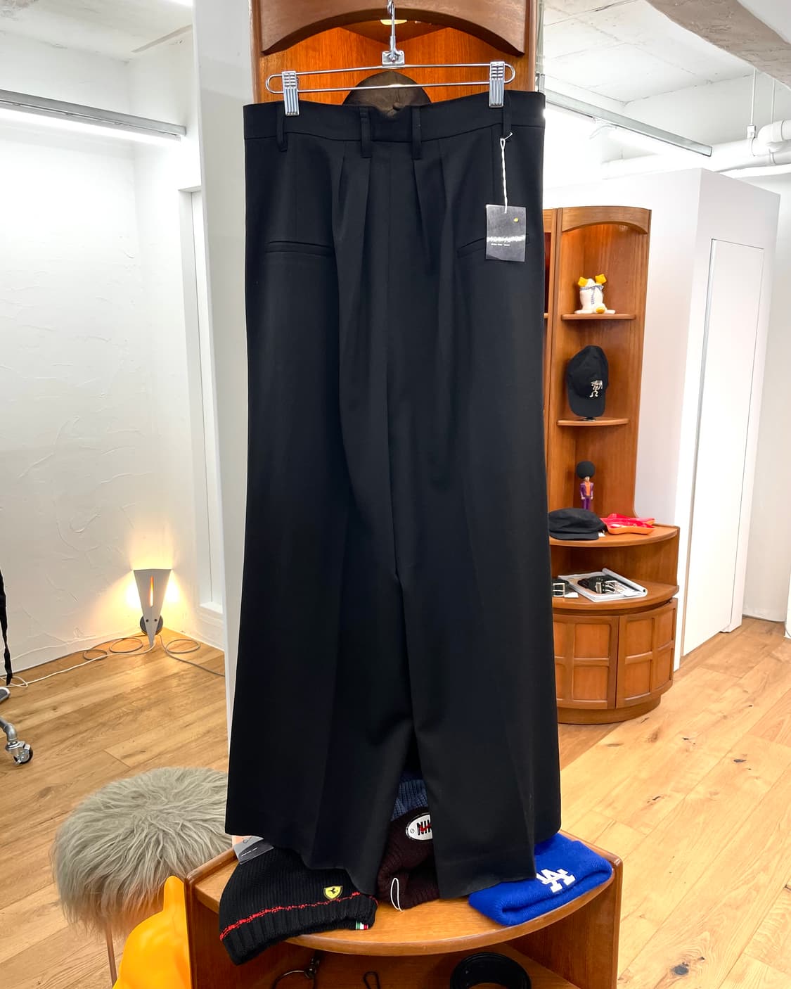 [1] 푸시버튼 울 와이드 팬츠 상품이미지7