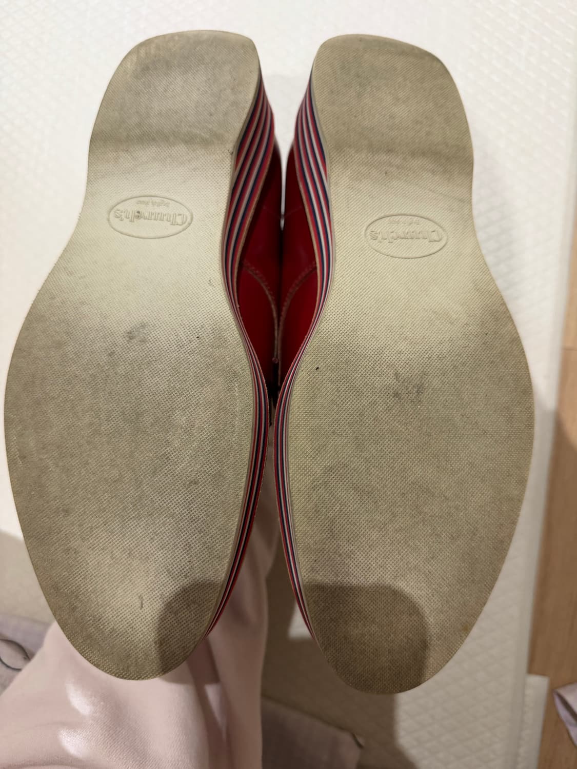 처치스 옥스퍼드화 레드 상품이미지4