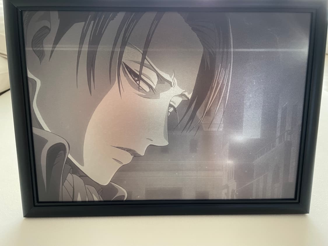 진격의 거인 리바이 메탈아트 액자 상품이미지4