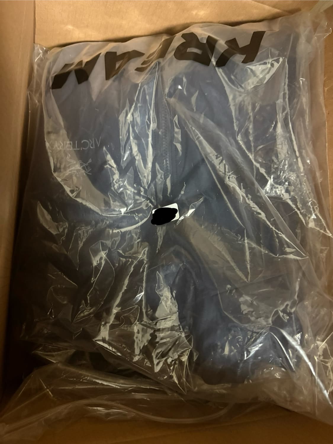 아크테릭스 아톰 후디 사파이어 블랙 w 사이즈 L  새상품 상품이미지2